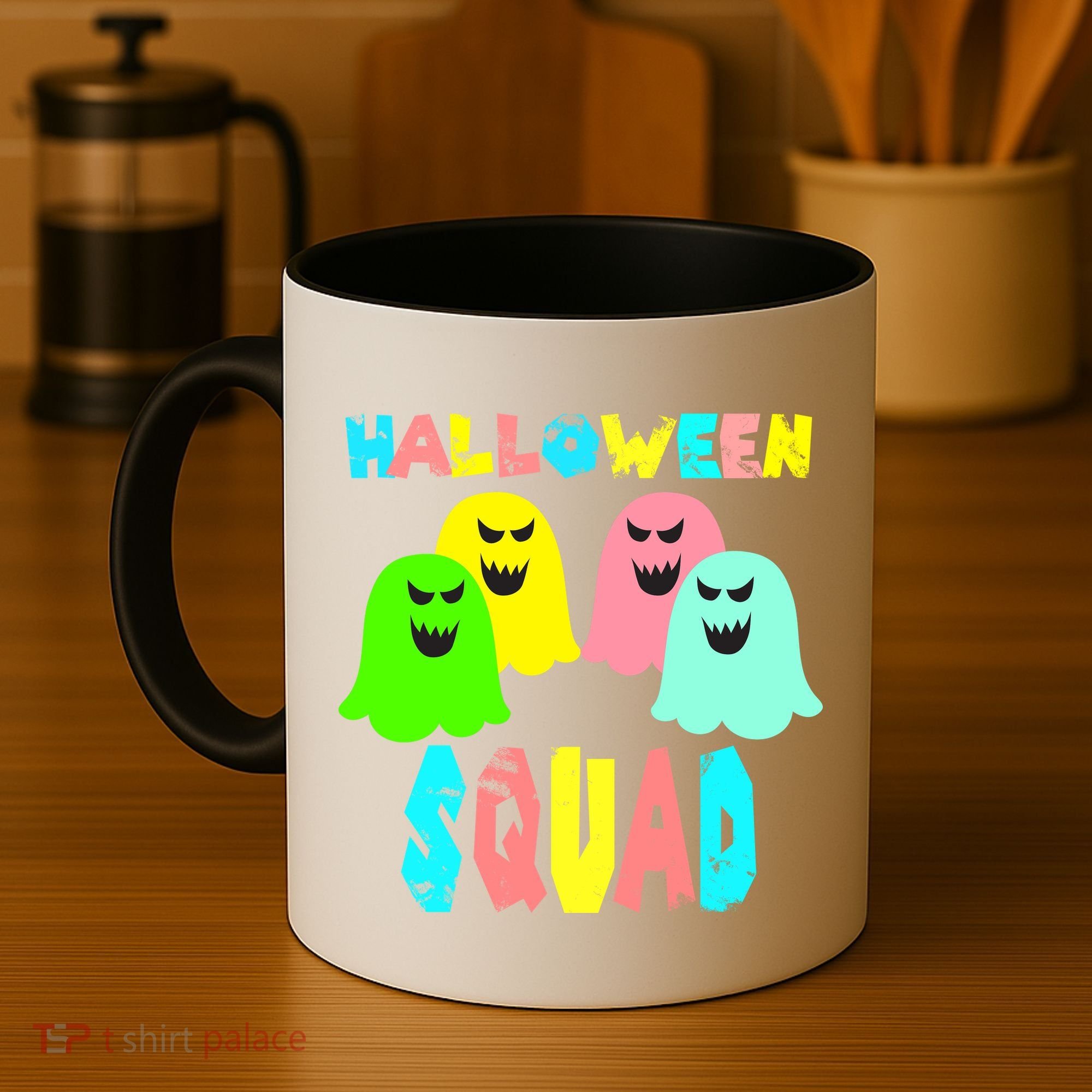 Halloween Ghost Squad Coffee Mug