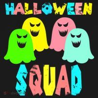 Halloween Ghost Squad Youth Performance Sprint T-Shirt thumb 2