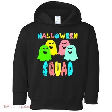 Halloween Ghost Squad Toddler Hoodie