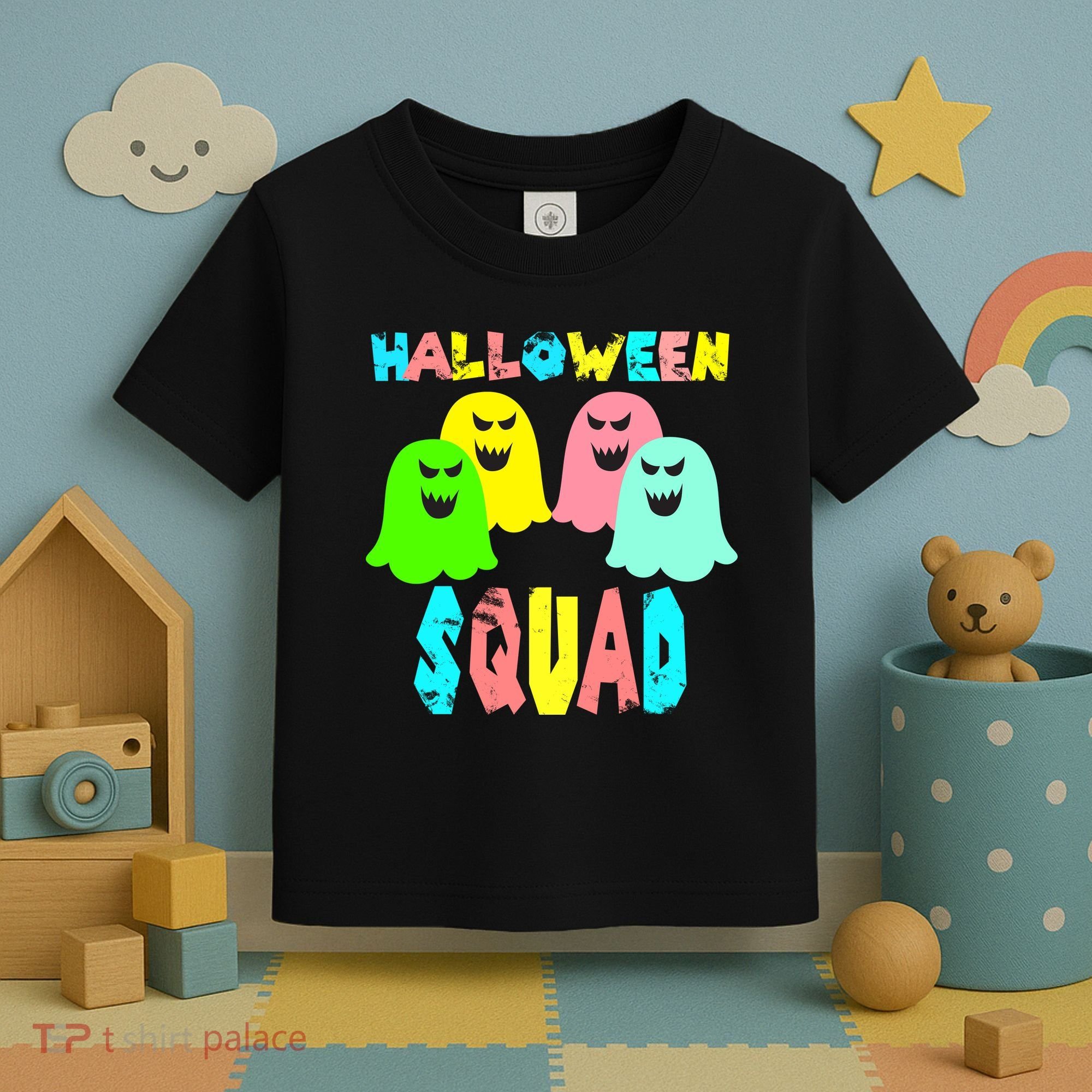 Halloween Ghost Squad Toddler T-Shirt