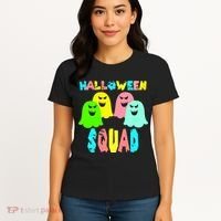 Halloween Ghost Squad Women's T-Shirt thumb 4