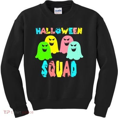 Halloween Ghost Squad Kids Sweatshirt
