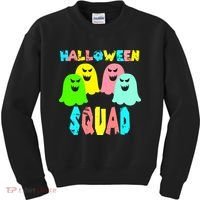 Halloween Ghost Squad Kids Sweatshirt thumb 0