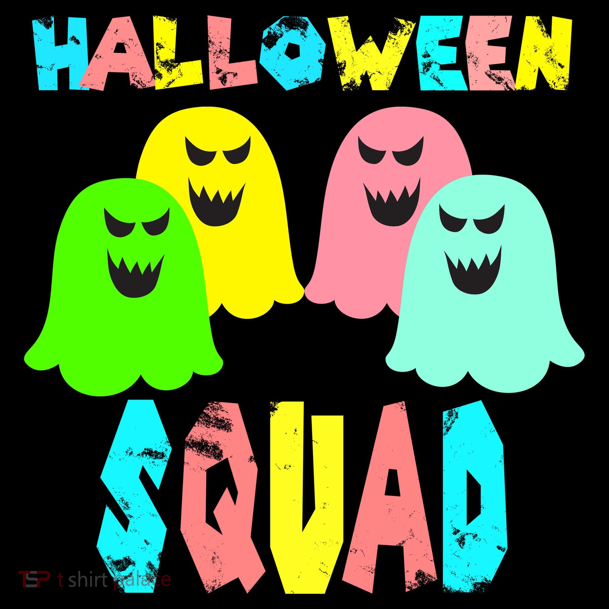 Halloween Ghost Squad Kids Sweatshirt