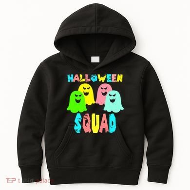 Halloween Ghost Squad Kids Hoodie