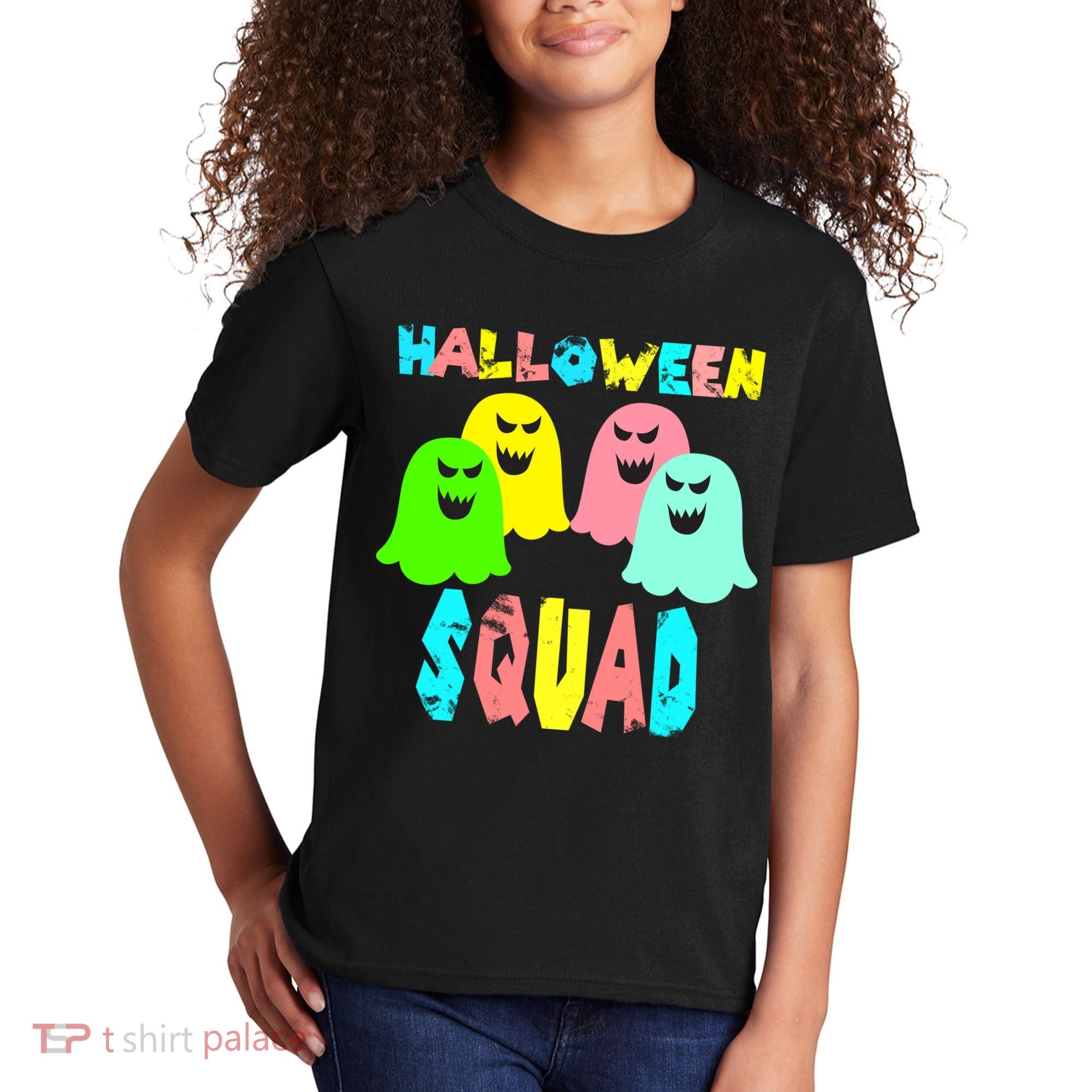 Halloween Ghost Squad Kids T-Shirt