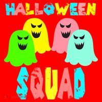 Halloween Ghost Squad Santa Hat thumb 1