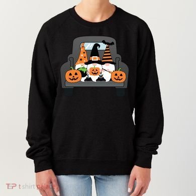 Halloween Gnomes In Truck Women's Sweatshirt