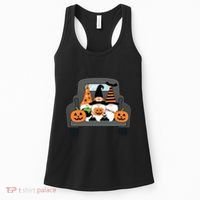 Halloween Gnomes In Truck Women's Tank Top thumb 0