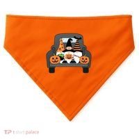 Halloween Gnomes In Truck USA-Made Doggie Bandana thumb 0