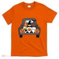 Halloween Gnomes In Truck T-Shirt thumb 0