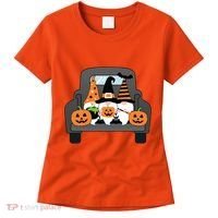 Halloween Gnomes In Truck Women's T-Shirt thumb 0