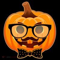 Halloween Hipster Pumpkin Sweatshirt thumb 3