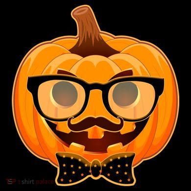 Halloween Hipster Pumpkin 16oz Travel Tumbler