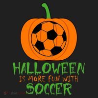 Halloween Is More Fun With Soccer Women's Sweatshirt thumb 2