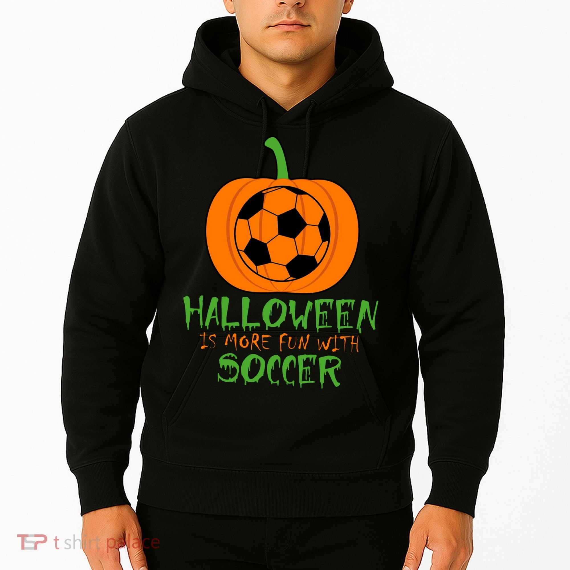 Halloween Is More Fun With Soccer Hoodie