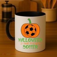 Halloween Is More Fun With Soccer Coffee Mug thumb 4