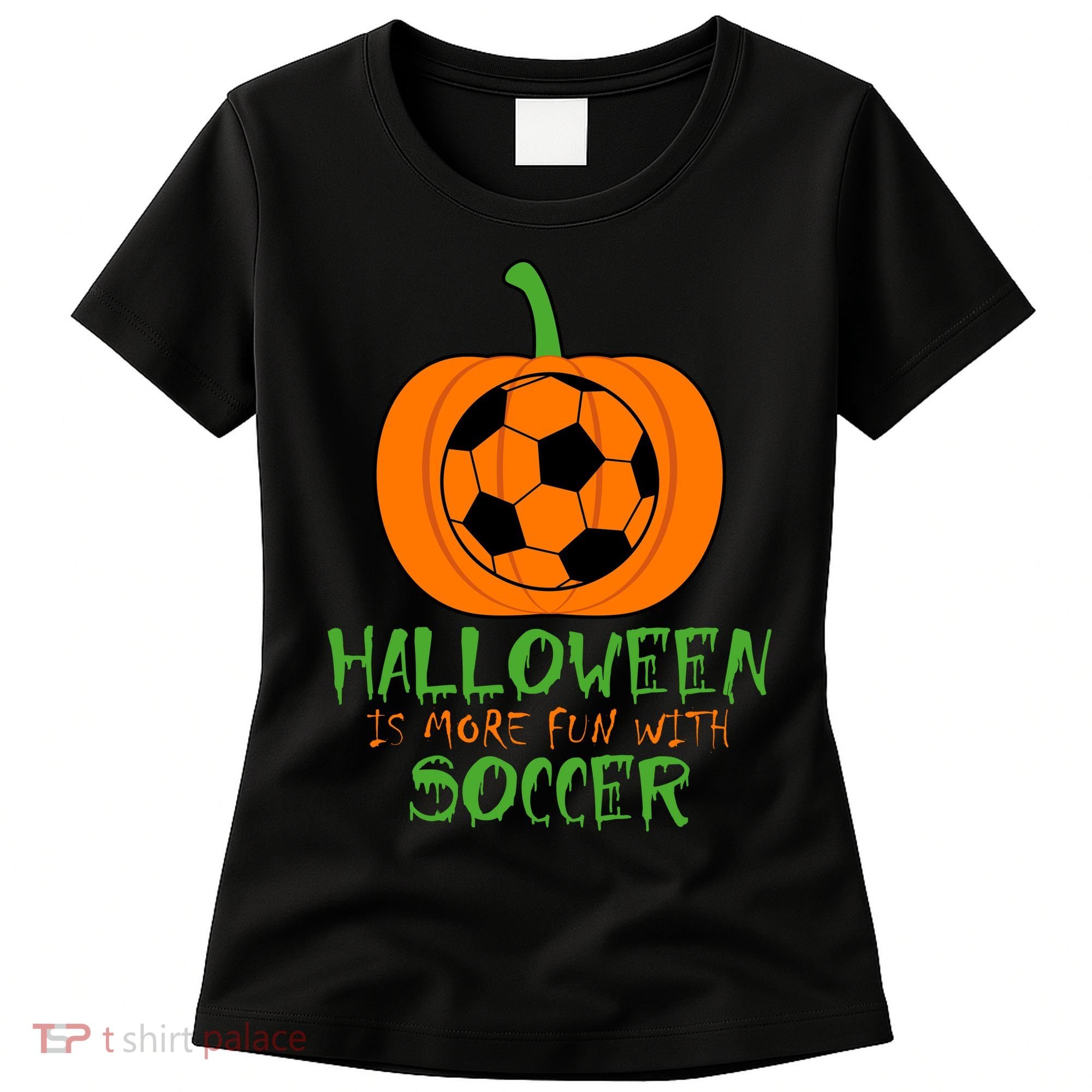 Halloween Is More Fun With Soccer Women's T-Shirt