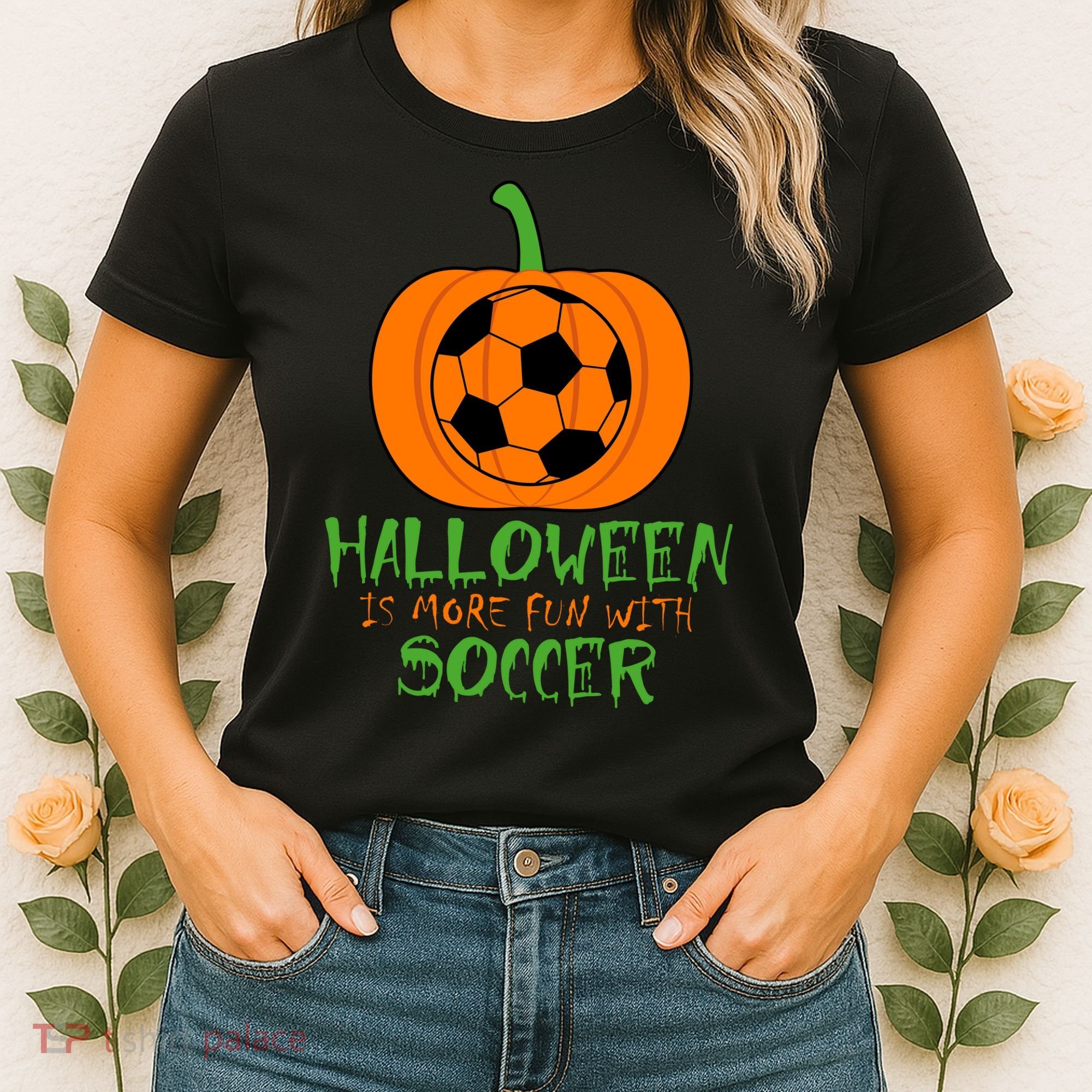 Halloween Is More Fun With Soccer Women's T-Shirt