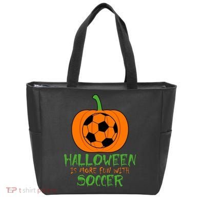 Halloween Is More Fun With Soccer Tote Bag
