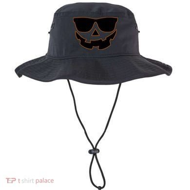 Halloween Jack-O- Lantern With Shades Bucket Hat