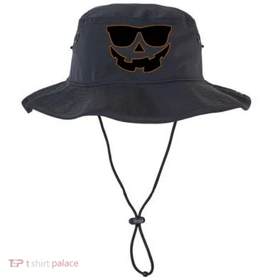 Halloween Jack-O- Lantern With Shades Bucket Hat
