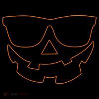 Halloween Jack-O- Lantern With Shades Coffee Mug thumb 5