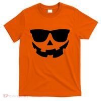 Halloween Jack-O- Lantern With Shades T-Shirt thumb 0