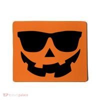 Halloween Jack-O- Lantern With Shades Mousepad thumb 0