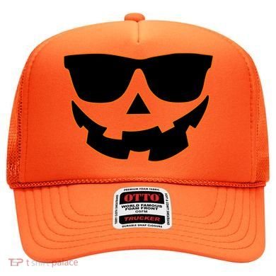 Halloween Jack-O- Lantern With Shades Hat