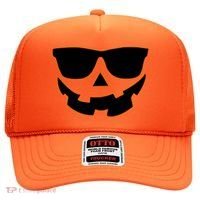 Halloween Jack-O- Lantern With Shades Hat thumb 0