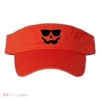Halloween Jack-O- Lantern With Shades Visor thumb 0