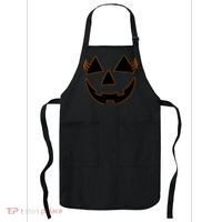 Halloween Jack-O-Lantern With Lashes Apron thumb 0
