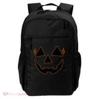 Halloween Jack-O-Lantern With Lashes Backpack thumb 0
