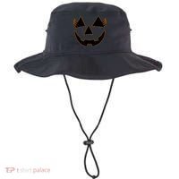 Halloween Jack-O-Lantern With Lashes Bucket Hat thumb 0