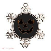 Halloween Jack-O-Lantern With Lashes Ornament thumb 0