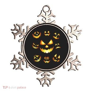 Halloween Jack O'Lantern Pumpkin Faces Ornament
