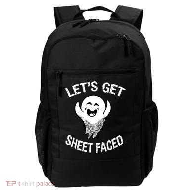 Halloween Let's Get Sheet Faced Ghost Backpack