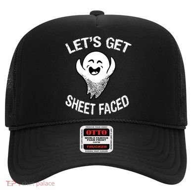 Halloween Let's Get Sheet Faced Ghost Hat