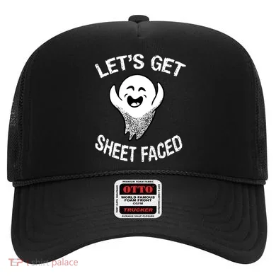 Halloween Let's Get Sheet Faced Ghost Hat