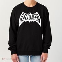 Halloween Man Bat Logo Women's Sweatshirt thumb 0