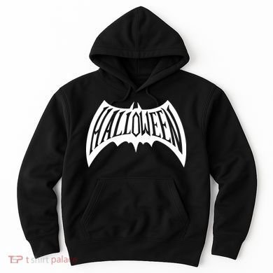 Halloween Man Bat Logo Hoodie