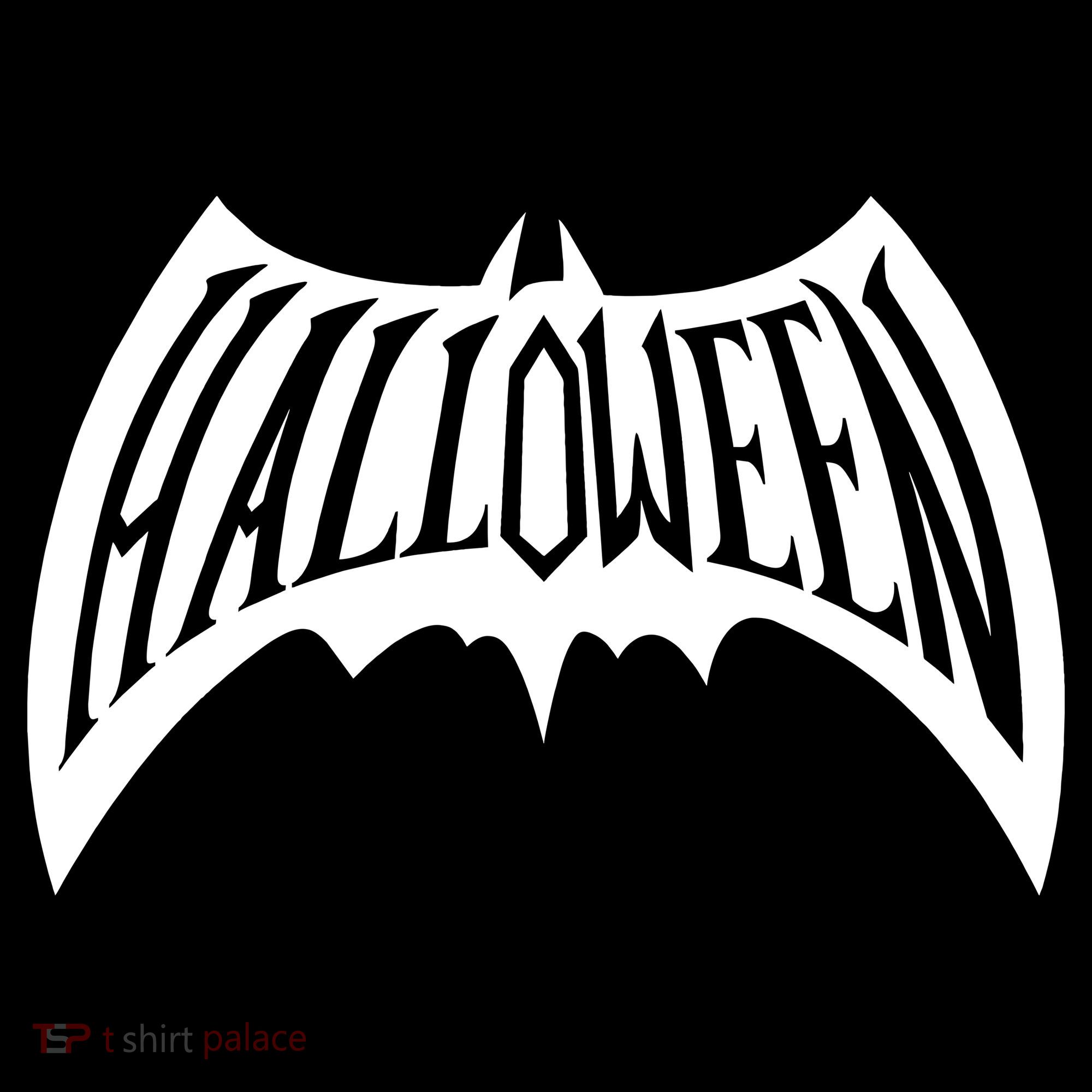 Halloween Man Bat Logo Button