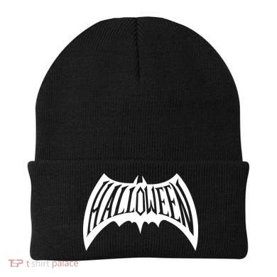 Halloween Man Bat Logo Beanie