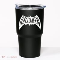 Halloween Man Bat Logo Tumbler thumb 0