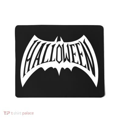 Halloween Man Bat Logo Mousepad