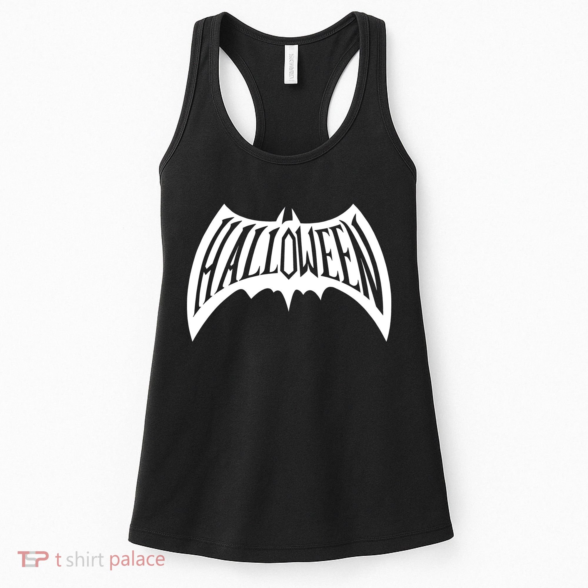 Halloween Man Bat Logo Women's Tank Top