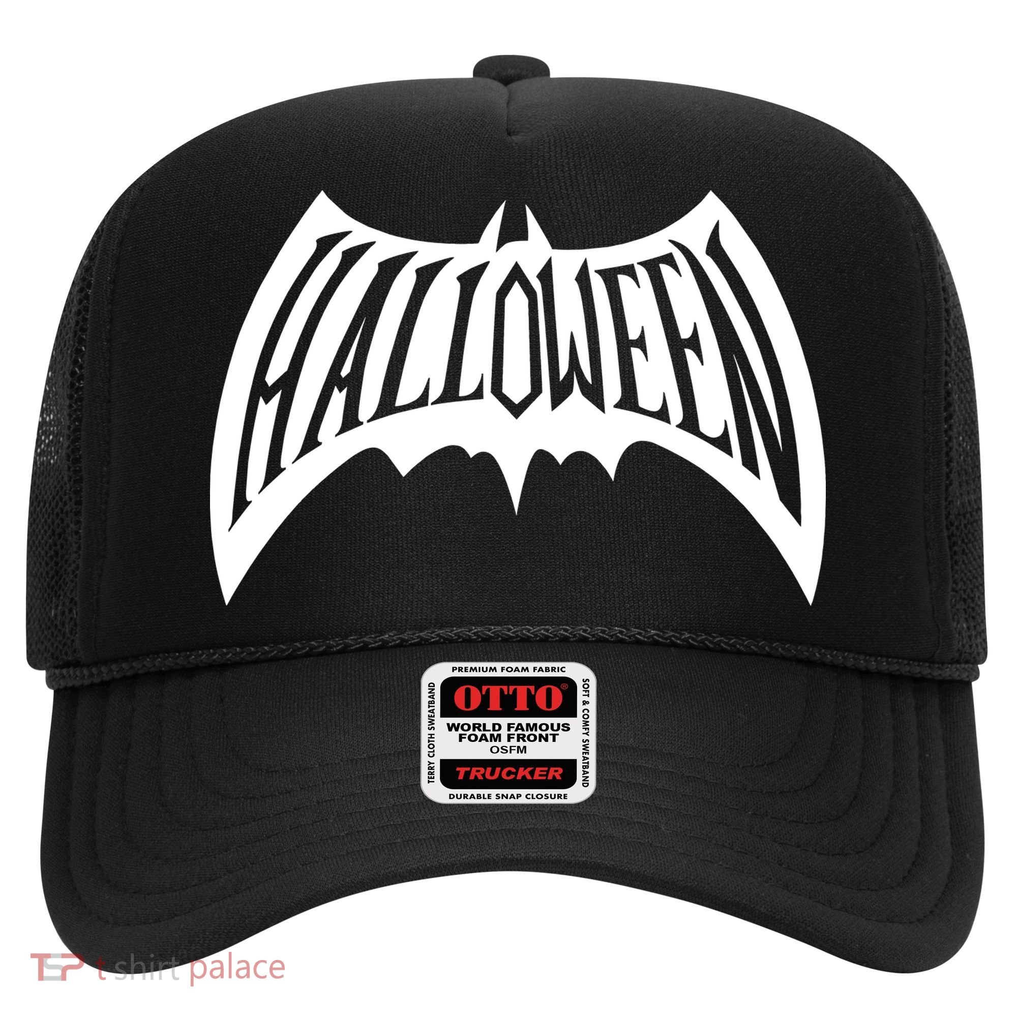 Halloween Man Bat Logo Hat