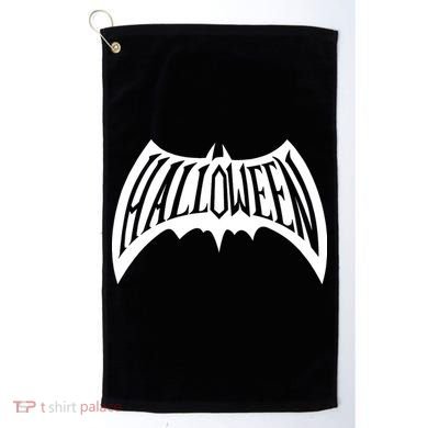 Halloween Man Bat Logo Golf Towel