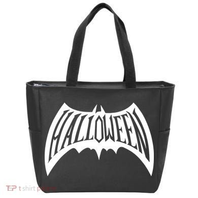 Halloween Man Bat Logo Tote Bag